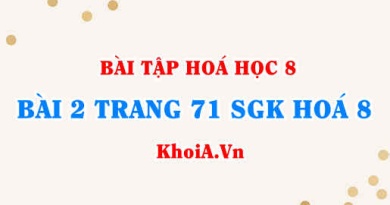 Bài 2 trang 71 SGK Hóa 8: Xác định phần trăm theo khối lượng của nguyên tố, lập công thức hoá học của hợp chất